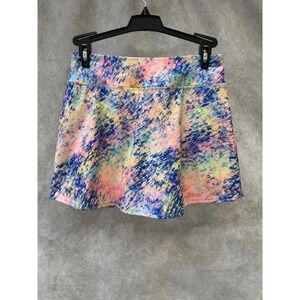 DSG Girls Skort | Large | Carnival Confetti Blue